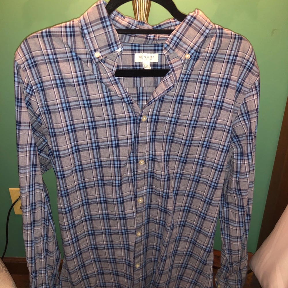 Men’s button down shirt